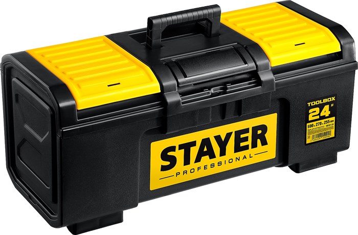 Ящик для инструмента ″TOOLBOX-24″ пластиковый, STAYER Professional 31380 - фото 39203