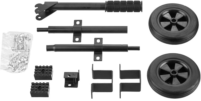 ЗУБР № 1 для генераторов мощностью до 3500 Вт, набор колес + рукоятка (НКР-1) 12396 - фото 59880