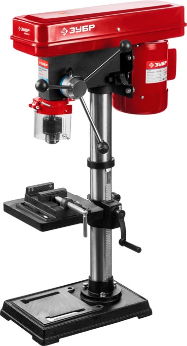 ЗУБР 450 Вт, 16 мм, вертикально - сверлильный станок (ЗСС-450) 12442 - фото 60019