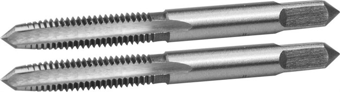 ЗУБР М5x0.8мм, комплект метчиков, сталь 9ХС, ручные, 4-28006-05-0.8-H2 16967 - фото 65002