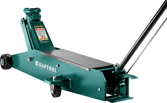 KRAFTOOL HIGH-LIFT 10т 160-560мм подкатной домкрат для тяжелой техники 18546 - фото 66931