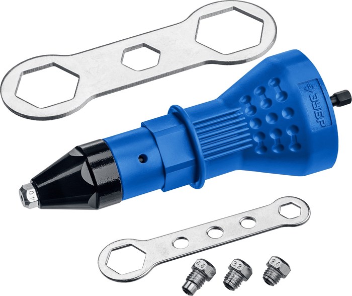 ЗУБР НВ-48 2.4-4.8 мм, насадка-заклепочник на шуруповерт, Профессионал (31220) 5733158 - фото 86306