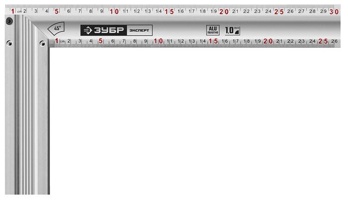 ЗУБР 300 мм, Жесткий столярный угольник (34392-30) 7750422 - фото 87069