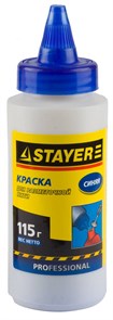 STAYER 115 гр, Синяя краска для разметочной нити (2-06401-1) 11470