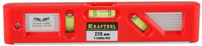 Kraftool Director 220 мм, Магнитный компактный уровень (1-34863-022) 18869