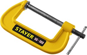 STAYER SG-100 100 мм, Чугунная струбцина G (3215-100) 21027