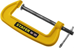 STAYER SG-125 125 мм, Чугунная струбцина G (3215-125) 21028