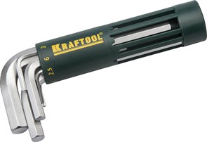 KRAFTOOL 8 шт., Набор коротких имбусовых ключей (27430-1) 22245