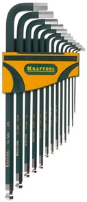 KRAFTOOL Industrie 13 шт., Набор длинных имбусовых ключей (27444-H13) 22272