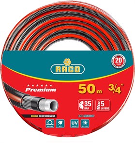 {{productViewItem.photos[photoViewList.activeNavIndex].Alt || productViewItem.photos[photoViewList.activeNavIndex].Description || 'RACO PREMIUM 3/4″ 50 м, 35 атм, пятислойный, усиленный двумя слоями армирования, Поливочный шланг (40300-3/4-50)'}}