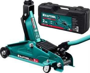 KRAFTOOL STARK 2т 135-340мм подкатной домкрат для легковых а/м в кейсе 15769487