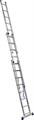 СИБИН 8 ступеней, со стабилизатором, алюминиевая, трехсекционная лестница (38833-08) 31671