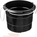 STAYER 40 л, с канатными ручками, Строительное пластиковое ведро, MASTER (06085-40) 11413