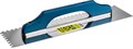 STAYER Expert 480 130х480 мм, 8х8 мм, зубчатая деревянная ручка, штукатурная гладилка швейцарская нержавеющая, PROFESSIONAL (0803-08) 11612 - фото 58947