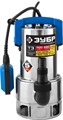 ЗУБР 1100 Вт, дренажный насос для грязной воды, корпус - нерж. сталь, Профессионал (НПГ-Т3-1100-С) 12150