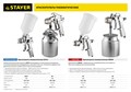 Краскопульт пневматический STAYER ORION S с нижним бачком, 1.5мм 12263