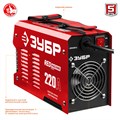 ЗУБР ММА, 220 А, RED MACHINE, сварочный аппарат инверторный, макс. электрод Ø 5.0 мм (СА-220) 12405