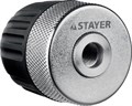 Патрон STAYER ″PROFESSIONAL″ быстрозажимной, 10 мм, с фиксатором зажима сверла, для дрели, комбинированный корпус, посадочная резьба 3/8″, Д 0,8-10мм 12686