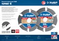 ЗУБР Термит-6 115х22,2мм, 6 резцов, диск пильный по дереву для УШМ, усиленный 15710