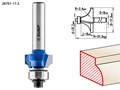Кромочная калевочная фреза ЗУБР Профессионал №1, 17.3x8 мм, радиус 2.4 мм 16430 - фото 63936