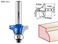 ЗУБР 25.4x11мм, радиус 6.3мм, фреза кромочная калевочная №1 16433 - фото 63942