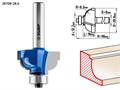 ЗУБР 28,6x16мм, радиус 6.3мм, фреза кромочная калевочная №7 16456 - фото 63989