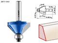 ЗУБР 34,9x16мм, фреза кромочная калевочная(фасочная) №9 16468 - фото 64017