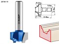 ЗУБР 19x11мм, радиус 3,2мм, фреза пазовая фасонная №1 16515 - фото 64202