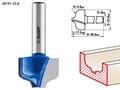 ЗУБР 23,8x16мм, радиус 4.8мм, фреза пазовая фасонная №2 16519 - фото 64214