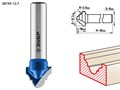 ЗУБР 12.7x10мм, радиус 2,4мм, фреза пазовая фасонная №6 16525 - фото 64234