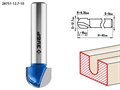 ЗУБР 12.7x10мм, радиус 6.35мм, фреза пазовая галтельная 16536 - фото 64276