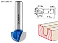ЗУБР 15.8x11мм, радиус 7.9мм, фреза пазовая галтельная 16537 - фото 64279