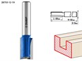 ЗУБР 12x19мм, хвостовик 8мм, фреза пазовая прямая с нижними подрезателями 16568 - фото 64372