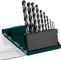 KRAFTOOL HSS-G 10шт(1-10мм), Набор сверл по металлу HSS-G, сталь М2(S6-5-2) 17902
