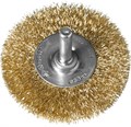 ЗУБР ″Профессионал″. Щетка дисковая для дрели, витая латунированная стальная проволока 0,3мм, 63мм 18107