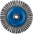 ЗУБР ″Профессионал″. Щетка дисковая для УШМ, плетеные пучки стальной проволоки 0,5мм, 150ммхМ14 18199