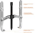 Съемник шарнирный 2-захватный с удлиненными захватами, 275 мм, ЗУБР Профессионал 43316-275 18444