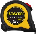 STAYER Leader 5м х 19мм, Рулетка с автостопом (3402-05-19) 18773