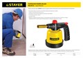 STAYER MaxTerm ML200 90х95 мм 190 гр., 1850°С пьезоподжиг, Паяльная лампа газовая на прокалываемый баллон (55590) 20309