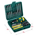 KRAFTOOL Kompakt-43 с насадками 43 предм., Реверсивная отвертка (25556-H43) 23468
