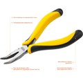 STAYER 120 мм, Мини тонкогубцы изогнутые (2218-3) 24111
