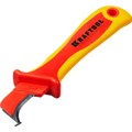 KRAFTOOL KN-7 1000В Диэлектрический нож электрика изогнутый (45400) 24348