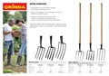 GRINDA 180х220мм, четырёхрогие, Кованые вилы (39710-4) 25216