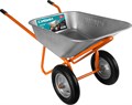 СИБИН СТ-22 110 л, 200 кг, двухколесная, Строительная тачка (39905) 25575