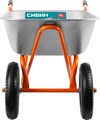СИБИН СТ-22 110 л, 200 кг, двухколесная, Строительная тачка (39905) 25575