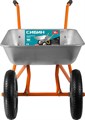 СИБИН СТ-21 65 л, 100 кг, двухколесная, Садовая тачка (39909) 25578