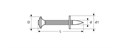 ЗУБР ДГМ 40 x 4.5 мм, дюбель-гвоздь монтажный, цинк, 10 шт (3063-45-40) 26705