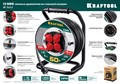 KRAFTOOL K-325, КГ 3х2.5 30м 4000Вт IP44, Силовой удлинитель на стальной катушке (55086-30) 32414
