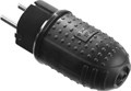 ЗУБР IP44 16A/220В Вилка обрезиненнаяПрофессионал (55116-B) 32438