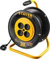 STAYER MS-207 ПВС 2х0.75 30м 2200Вт, Удлинитель на катушке (55073-30) 32514 - фото 81981